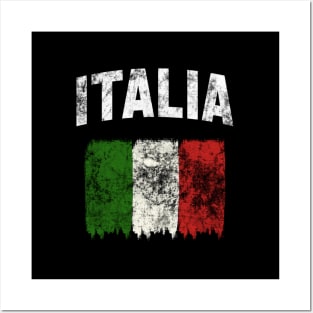 Italia - Italian Flag Posters and Art